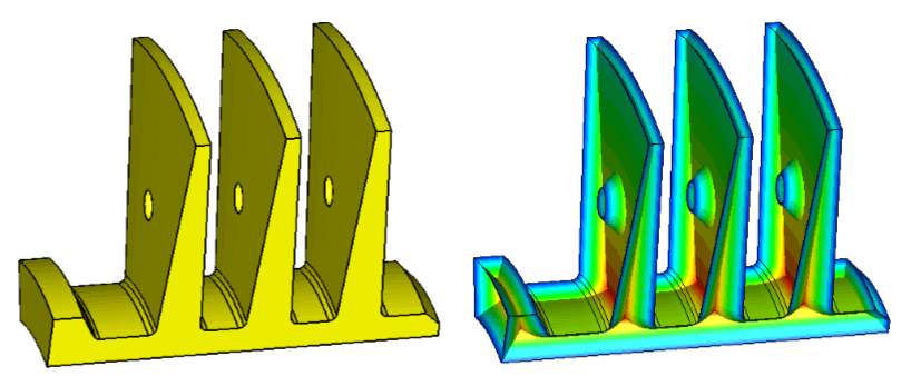 3D Medial Object fins